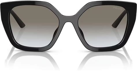 prada 24xs sunglasses black|Prada PRADA PR 24XS Black/Grey Shaded 52/18/140 women .